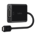 Belkin USB-C/VGA USB graphics adapter Black