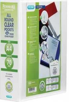 Image of Elba 400008436 ring binder A4 White