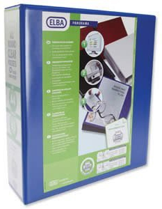 Image of Elba 400008438 ring binder A4 Blue