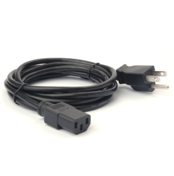 Zebra 450044 power cable Black Power plug type F C13 coupler