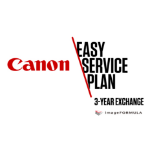 Canon Easy Service Plan 3-year Onsite Exchange Service