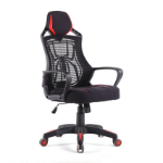 Varr Spider Gaming Chair, Plastic main structure with PVC mesh cover, Fixed armrest, 80mm Gaslift main upright, Strong five-arm base provides stability and balance, Nylon wheels for smooth movement and durability