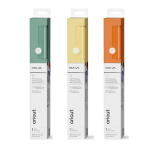 Cricut Iron-On (12 in x 24 in) Eucalyptus, Butter Yellow, Orange Spice