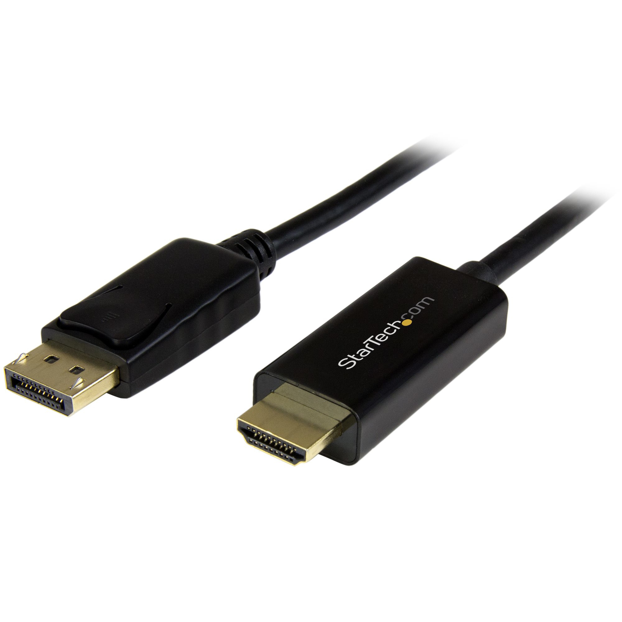 Image of StarTech.com 6ft (2m) DisplayPort to HDMI Cable - 4K 30Hz -...