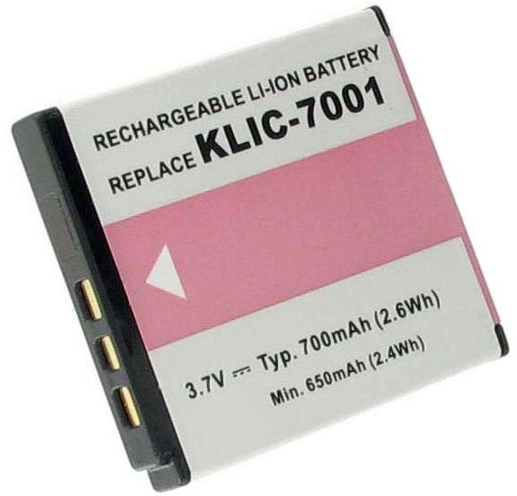 EU Product - Battery for KLIC-7001 replacement battery thumbnail