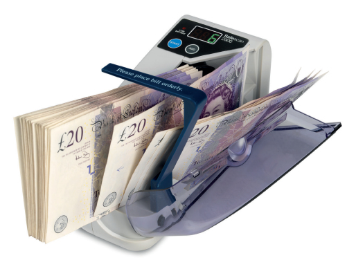 Safescan 2000 Portable Banknote Counting Machine 28051J