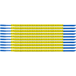 Brady SCNG-07-F cable marker Black, Yellow Nylon 300 pc(s)