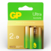 GP Batteries GP Ultra Alkaline D Battery - Pack of 2