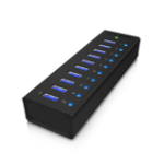 ICY BOX IB-AC6110 USB 3.2 Gen 1 (3.1 Gen 1) Type-B 5000 Mbit/s Black