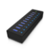 ICY BOX IB-AC6110 USB 3.2 Gen 1 (3.1 Gen 1) Type-B 5000 Mbit/s Black