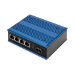 Digitus 4 port Gigabit Ethernet network PoE switch, industrial, unmanaged, 1 SFP uplink