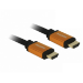 DeLOCK 85727 HDMI cable 1 m HDMI Type A (Standard) Black, Gold