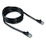 Belkin Cat6 Cable UTP 10ft Black networking cable 118.1" (3 m)