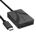 Sabrent CR-CSDM card reader USB 3.2 Gen 1 (3.1 Gen 1) Type-C Black