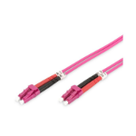 FDL 10M OM4 50/125 LC-LC DLX 2.8mm FIBRE OPTIC CABLE -  VIOLET