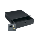 Middle Atlantic 3 RU Rackmount Drawer, Textured Face with Lock