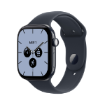 Apple Watch Series 12 GPS + Cellular 46mm Night Blue Ceramic Case with Navy Blue Sport Band - S/M