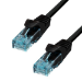 ProXtend CAT6A U/UTP CU LSZH Ethernet Cable Black 75CM
