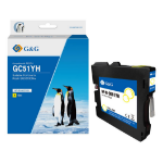 G&G 19659 inktcartridge 1 stuk(s) Compatibel Geel