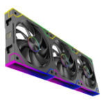 Xilence XPF360.ARGB Computer behuizing Ventilator 12 cm Zwart 3 stuk(s)