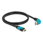 DeLOCK 86991 HDMI cable 1 m HDMI Type A (Standard) Black, Blue