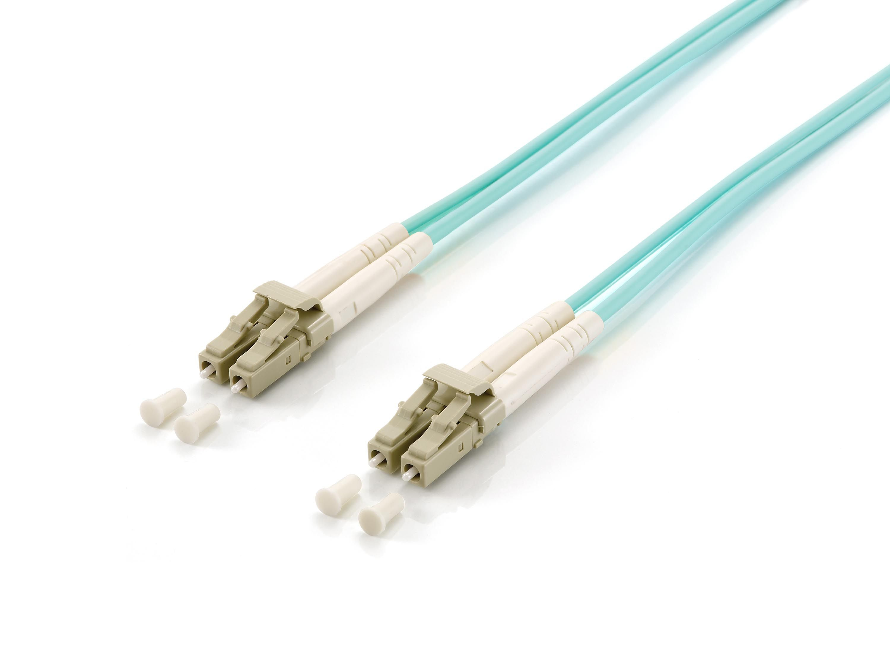 Equip 255230 fibre optic cable 30 m LC OM3 Aqua colour