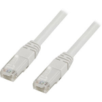 Deltaco UTP Cat6 network cables White 1 m