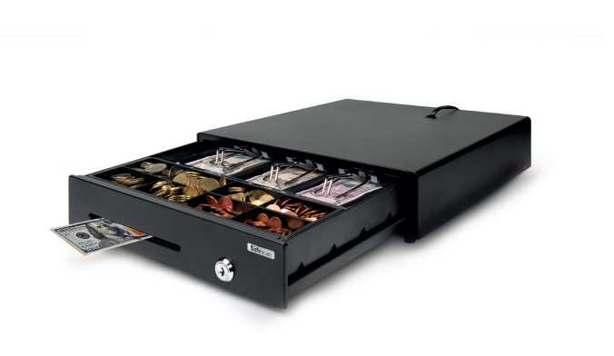 Image of Safescan 132-0448 cash drawer Manual & automatic cash drawer