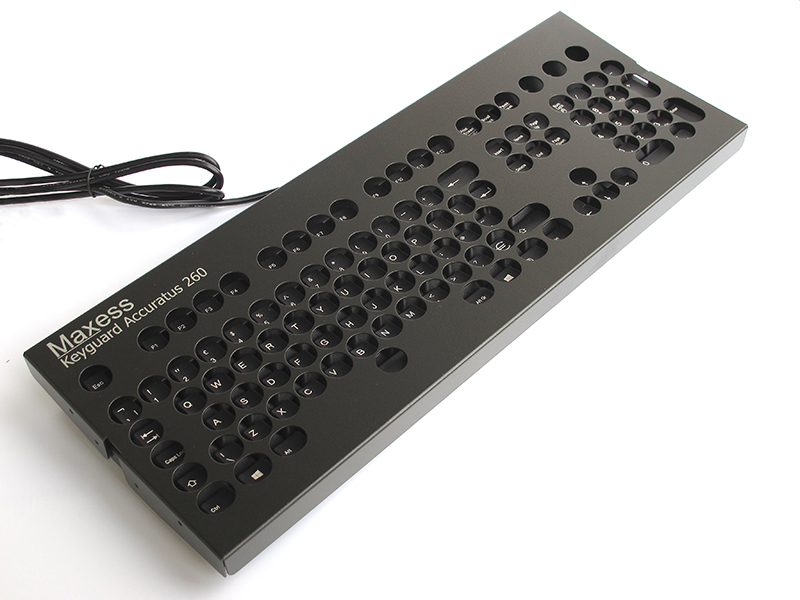 Accuratus 260 Full size Keyboard and Keyguard bundle - USB.