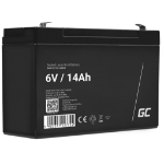 Green Cell AGM34 UPS battery Sealed Lead Acid (VRLA) 6 V 14 Ah