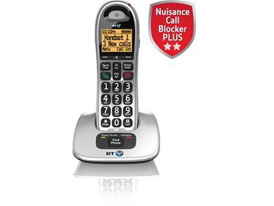 Image of British Telecom BT4000 DECT telephone Caller ID Black