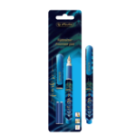 Herlitz New Batik Fearless fountain pen Cartridge filling system Blue, Gold 1 pc(s)