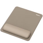 Fellowes Mousepad Wristrest, Sand