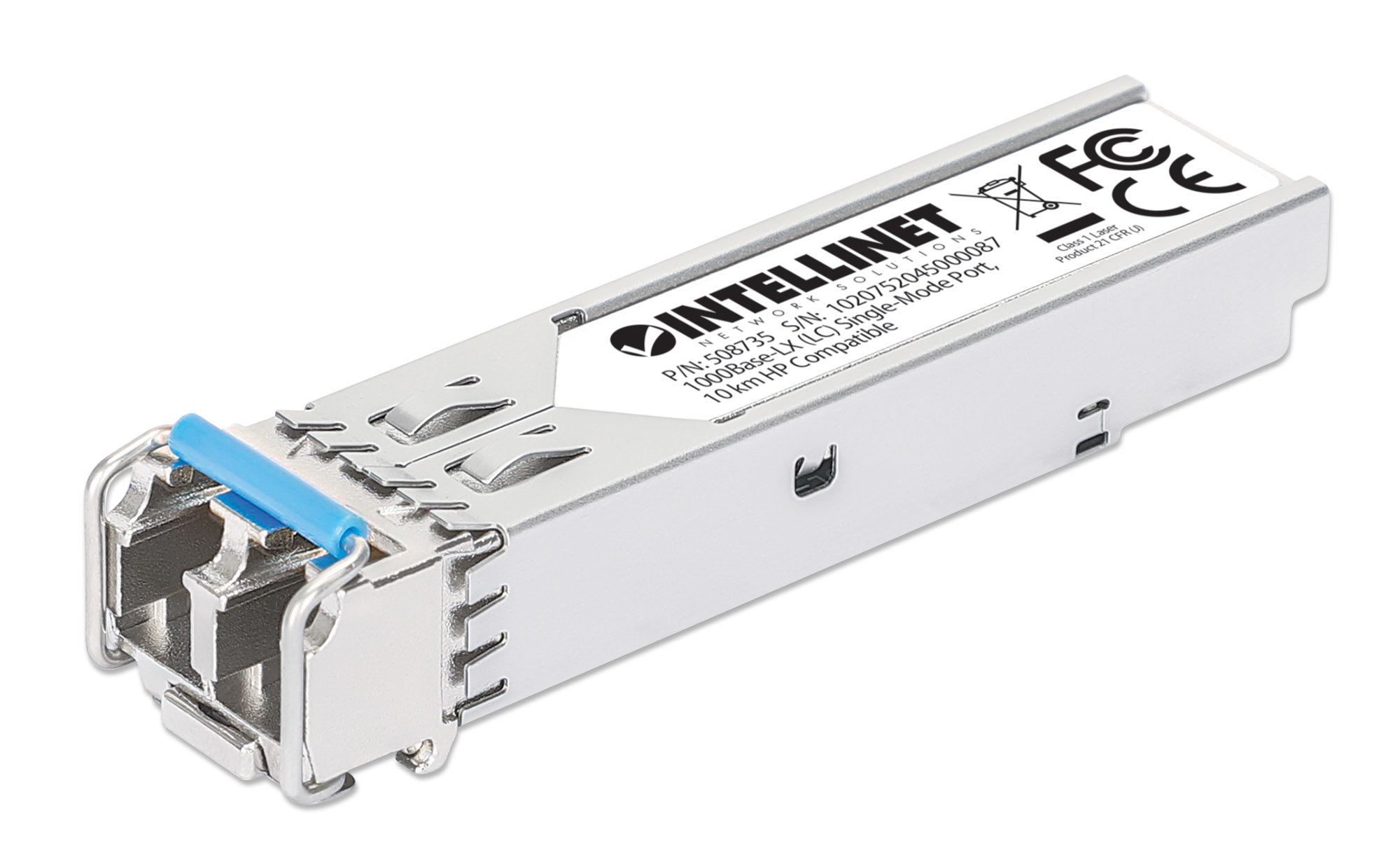 Image of Intellinet Gigabit Fiber SFP Optical Transceiver Module...