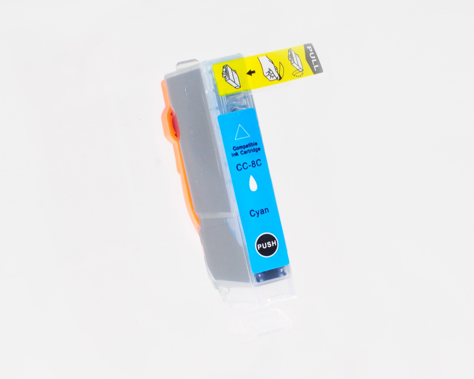 CTS Wholesale Comp Canon IP4200 Cyan Ink Ctg CLI-8C 0621B001