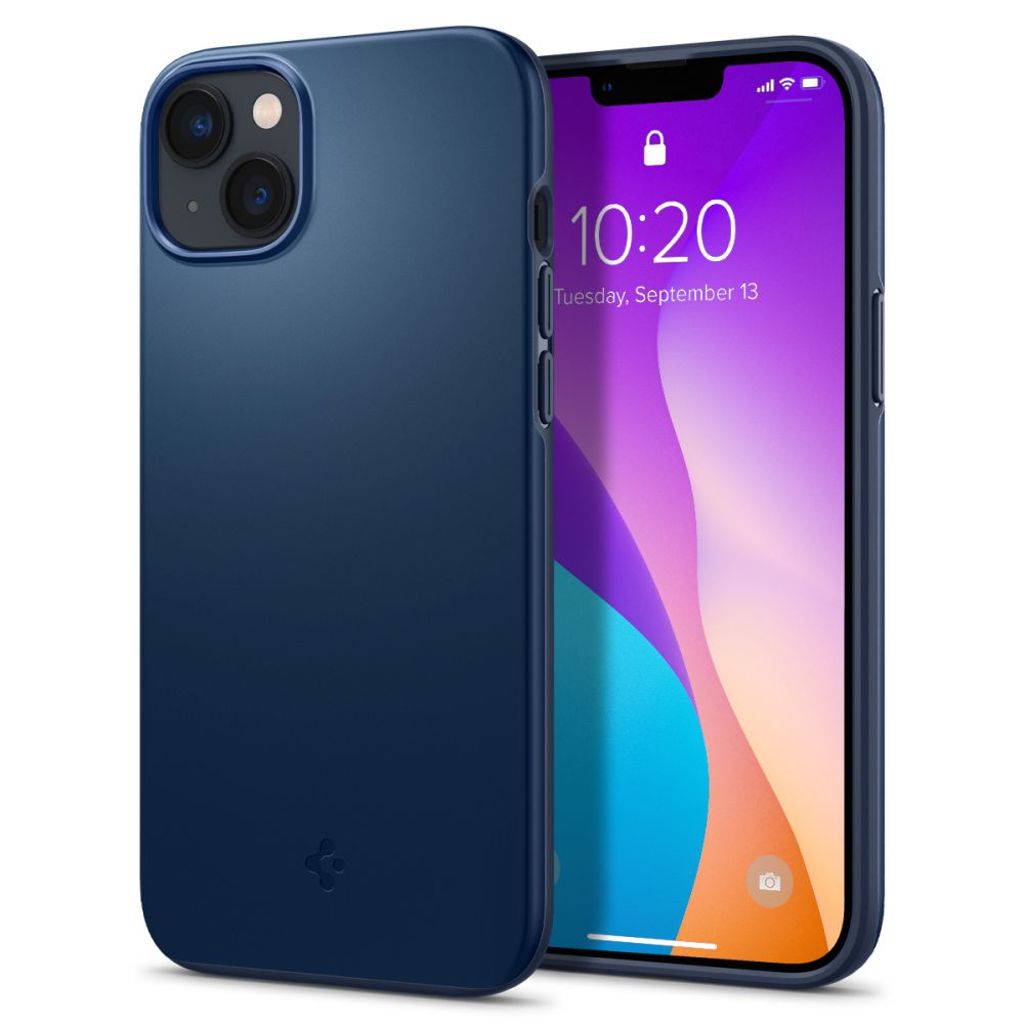 EU Product - Thin Fit Case for iPhone 14 Plus - Blue thumbnail