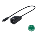 Plugable Technologies USBC-2PORT interface hub USB Type-C 0.48 Mbit/s Black