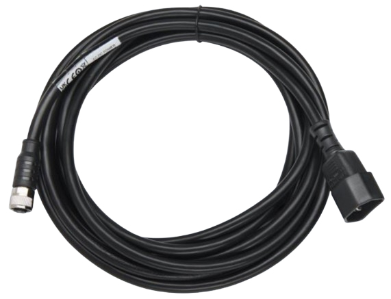 M12 TO IEC PLUG, AC INPUT LINE CORD, 3.5 METER. REQUIRES PWR-BGA24V90W0WW, EITHER CBL-PWRD035-M12M12 OR CBL-PWRD100-M12M12, AND COUNTRY SPECIFIC GROUNDED AC LINE CORD RESTRICTED ITEM CLASS 4, REQUIRED CORRESPONDING CERTIFICATION. thumbnail
