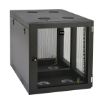 Tripp Lite SRW12UHD SmartRack 12U Heavy-Duty Low-Profile Server-Depth Side-Mount Wall-Mount Small Rack Enclosure