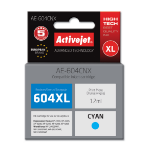 Activejet AE-604CNX printer ink for Epson (replacement Epson 604XL C13T10H24010) yield 350 pages; 12 ml; Supreme; Cyan