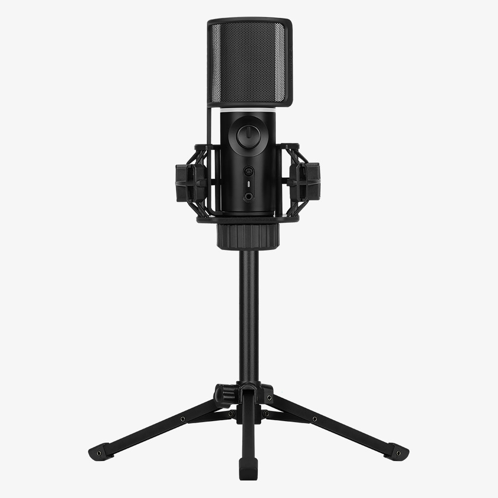 Image of Streamplify MIC TRIPOD Black Studio microphone