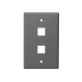 Monoprice 48567 wall plate/switch cover Gray