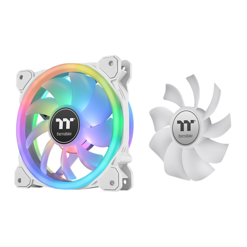 Image of Thermaltake SWAFAN 14 RGB Radiator Fan TT Premium Edition White...
