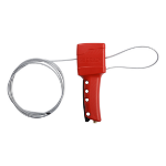 Brady 050943 lockout tagout device Cable lockout Red Acrylonitrile butadiene styrene (ABS), Nylon, Steel
