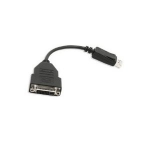 VisionTek 900340 video cable adapter 0.18 m DisplayPort (M) DVI-D (F) Black