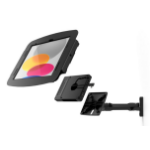 Compulocks iPad Air 10.9" (4-5th Gen) Space Enclosure Swing Wall Mount Plus Hub Black