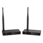 Marmitek TV Anywhere Wireless HD 2 AV transmitter & receiver Black