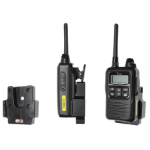 Brodit 710025 holder Passive holder Two-way radio Black