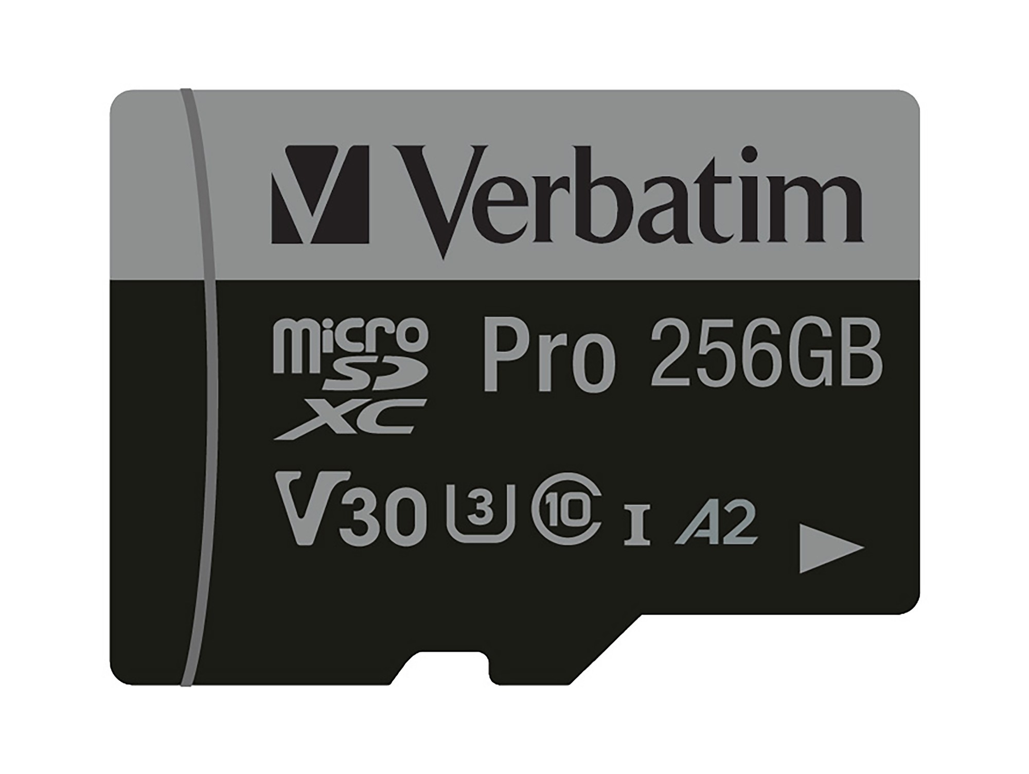 Image of Verbatim Pro U3 256GB Micro SDXC Card