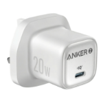 Anker USB-C Charger, 20W Fast Charging, White